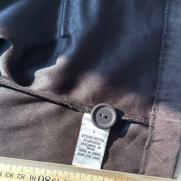 Amy Byer Chocolate Brown Women's Blazer Size L - Picture 7 of 7